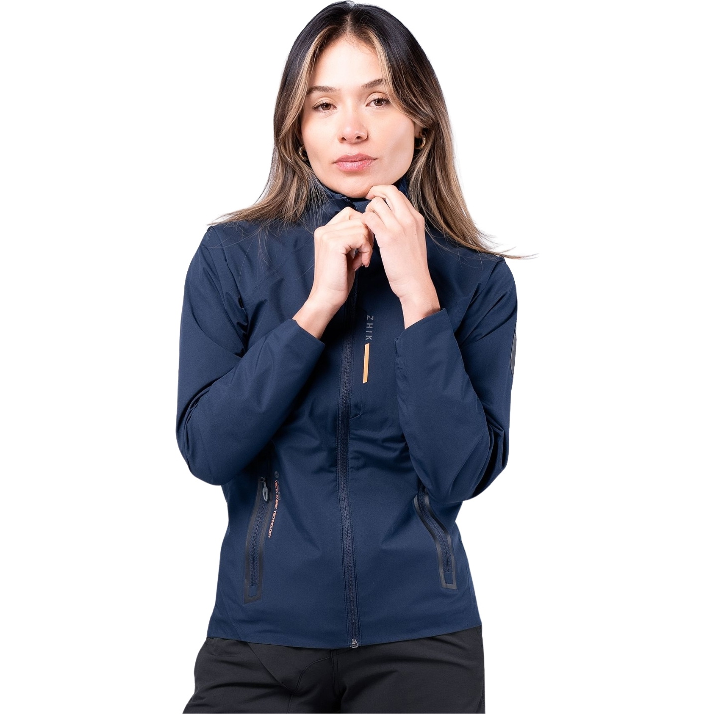 2025 Zhik Womens INS100 Inshore Sailing Jacket JKT0110W - Navy